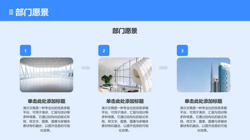 组织部部门结构与分工展示PPT模板