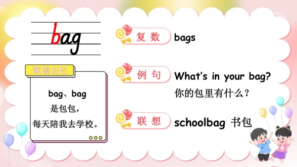 Unit 1 Hello单词导学课件（23张PPT)