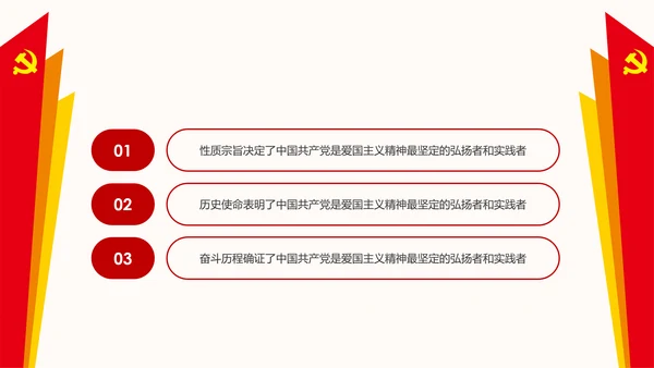 弘扬和践行爱国主义精神PPT党课课件