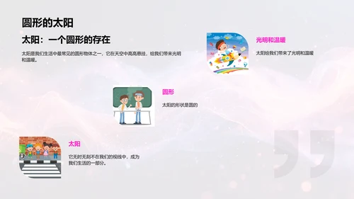 认识形状游戏课PPT模板