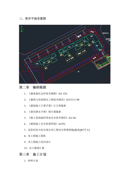 管井降水施工方案.docx