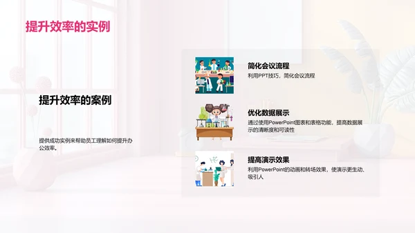 办公效率提升讲座PPT模板