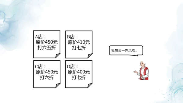 人教版六年级数学下册折扣问题教学课件