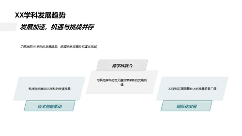 XX学科深度探索