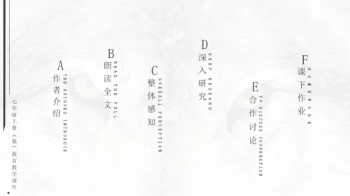 七年级《狼》蒲松龄通用PPT课件