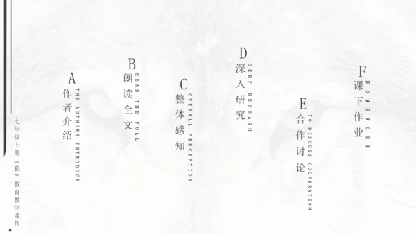 七年级《狼》蒲松龄通用PPT课件
