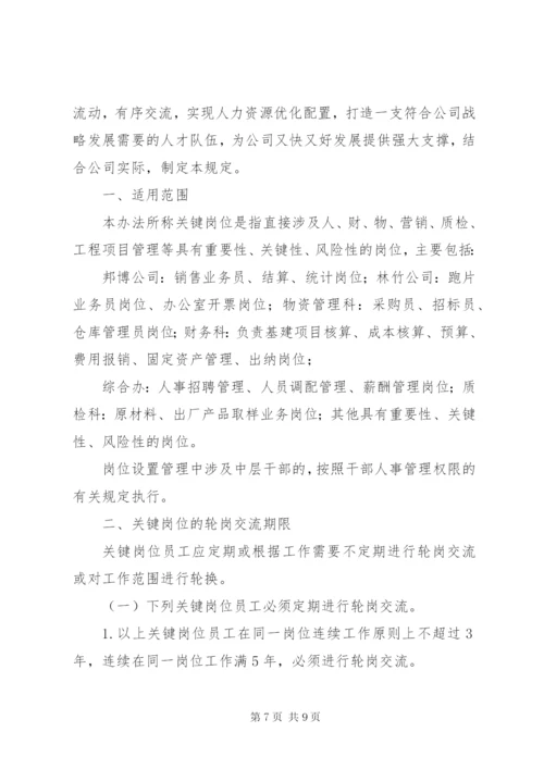 医院重点部门和关键岗位定期轮岗交流制度_1.docx