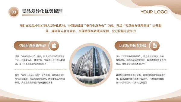 棕色商务公司商业计划书通用PPT模板
