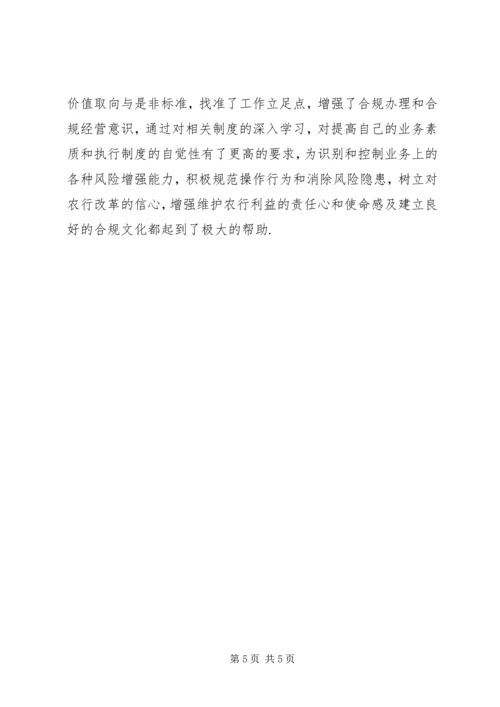 学习合规操作专题教育的心得体会.docx