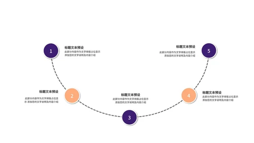 白色简约微立体总结汇报PPT模板