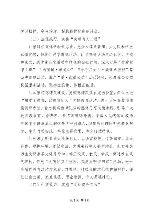 践行社会主义核心价值观主题教育实施方案 (2).docx