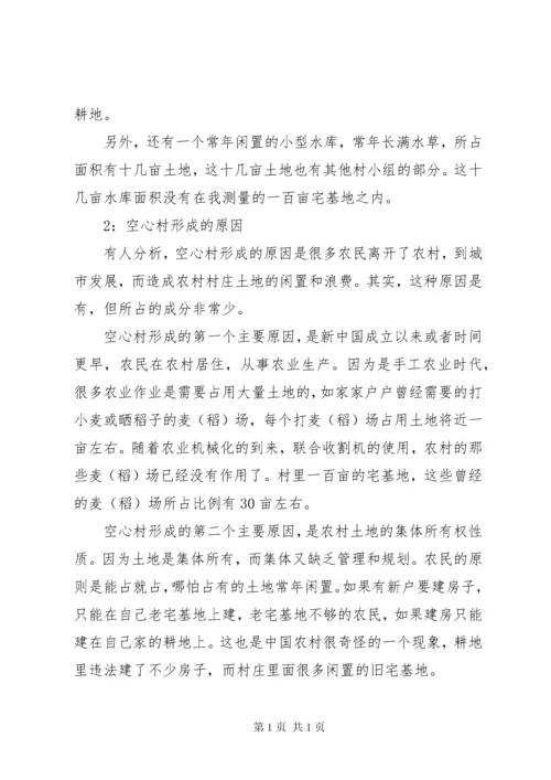 山区乡镇空心村调研报告 (5).docx