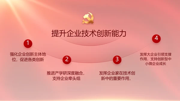 红色大气党建党支部年终工作总结PPT