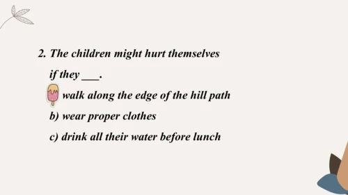 Module4 Rules and suggestion Unit 1 You must be ca