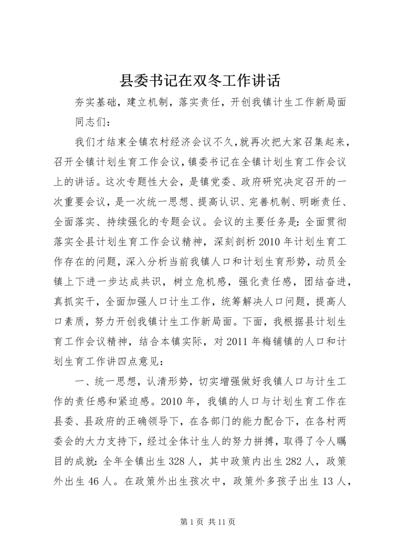 县委书记在双冬工作讲话 (5).docx