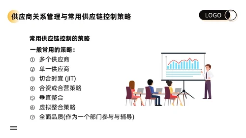黄色卡通供应商关系管理培训PPT模板宣传PPT动态PPT