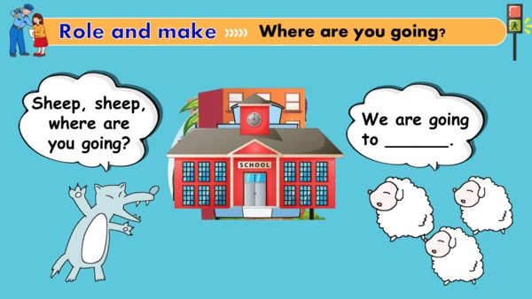 Unit3 Asking the way  Grammar time & Fun time 课件(共