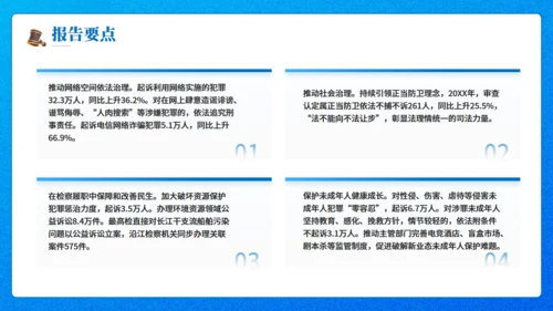 最高人民检察院20XX年工作报告通用PPT模板