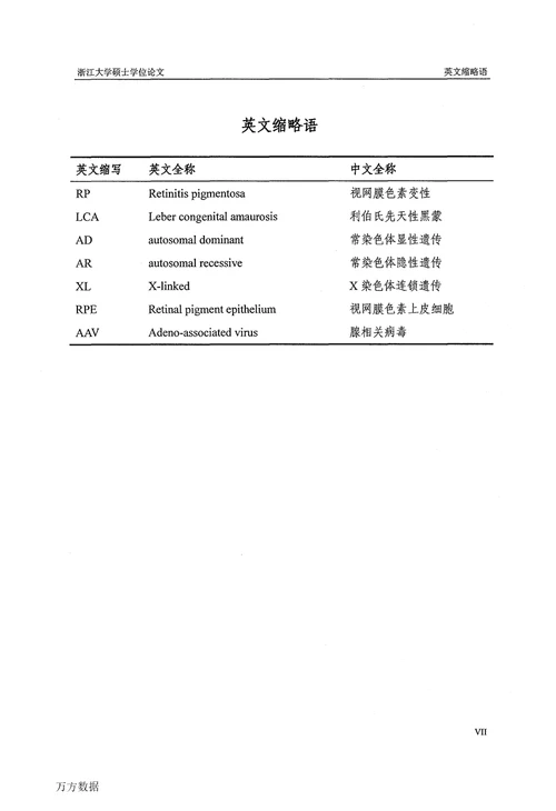 基因治疗人类CRB1突变引起的视网膜色素变性的方案探索眼科学专业毕业论文