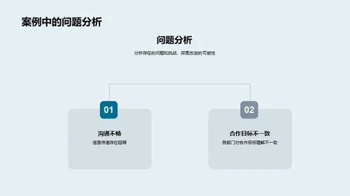 提升跨部门协同