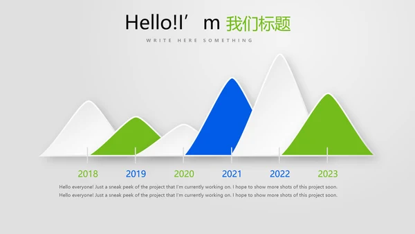 蓝色医疗医学行业动态PPT模板