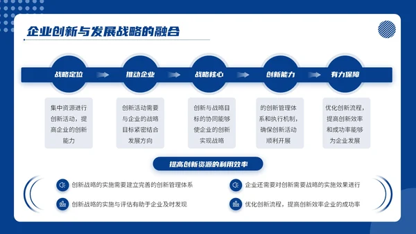 蓝色商务风商务通用PPT模板_企业创新与发展战略企业介绍PP模板