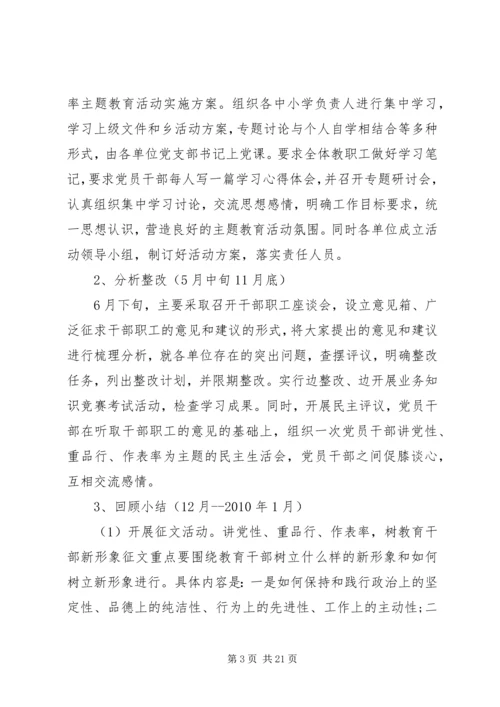 党性实践活动设想.docx