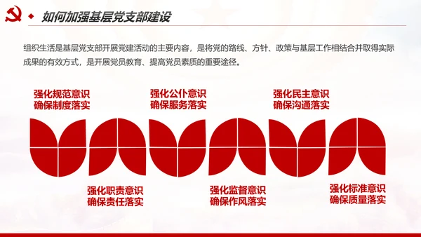 2020党政机关基层党支部党建工作报告述职述廉PPT