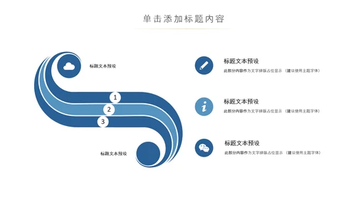蓝色科技网络信息软件科技商务动态PPT模板