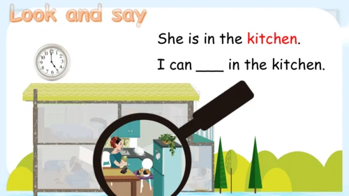 Unit 4 My home A Let's learn（课件）-2024-2025学年人教PEP版
