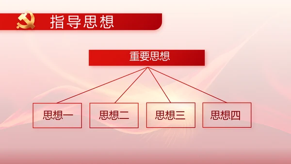 红色党建党支部党员主题党日党课PPT