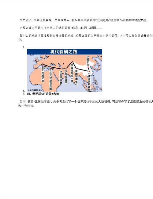 怎么写小说提纲或大纲超详细