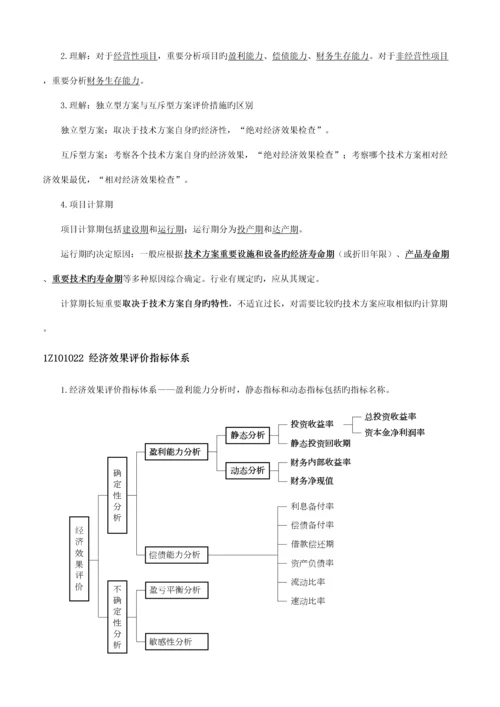 2023年一建工程经济最全笔记必过宝典.docx