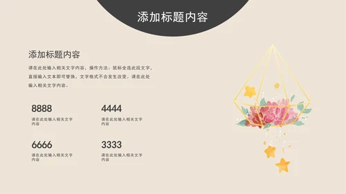 当代大学生学习汇报PPT模板
