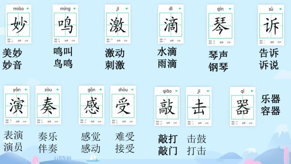 第21课《大自然的声音》（课件 )