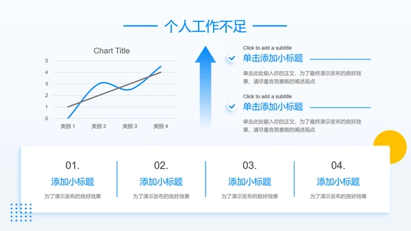 蓝色商务风述职报告通用PPT演示模板