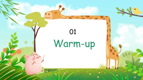 Unit 4 We love animals A Let’s talk & Let’s play 同