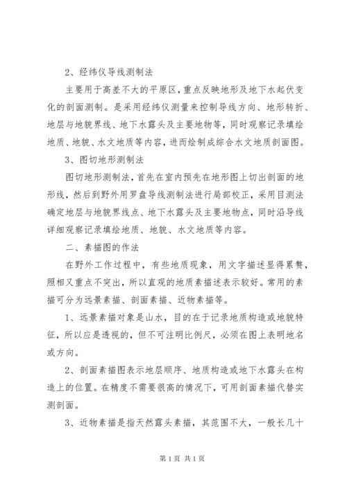 水文地质调查的主要内容及工作方法.docx