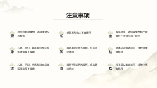 中国风中医药医疗保健产品介绍