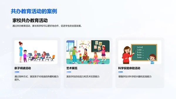 家校合力成就学生PPT模板