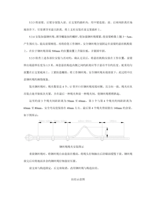 电动吊篮安拆专题方案.docx