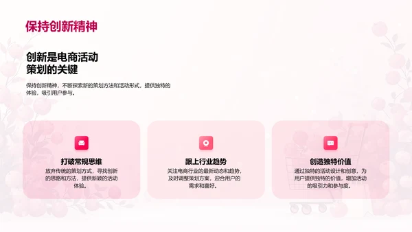 电商活动策划解析PPT模板
