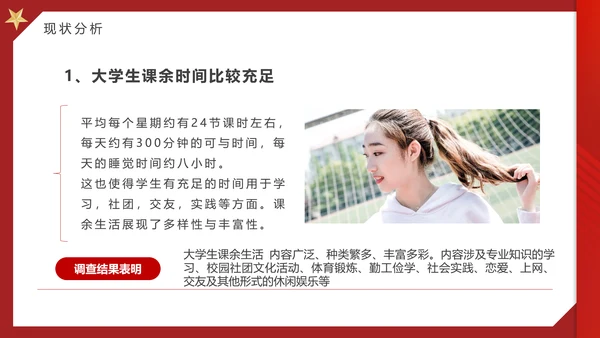 大学思政实践报告PPT模板