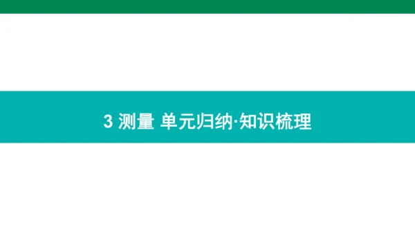人教版数学三年级上册期中复习 单元归纳·知识梳理  课件(共23张PPT)