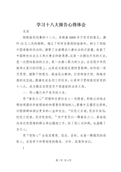 学习十八大报告心得体会 (2).docx