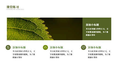 蜜蜂采蜜自然与科学通用PPT模板