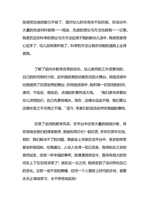 教师网络研修学习心得.docx