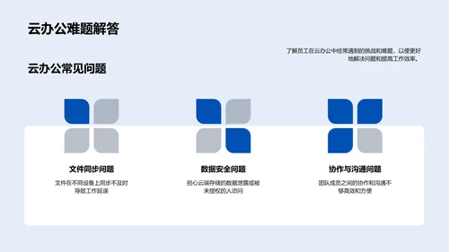 云端高效办公讲座PPT模板