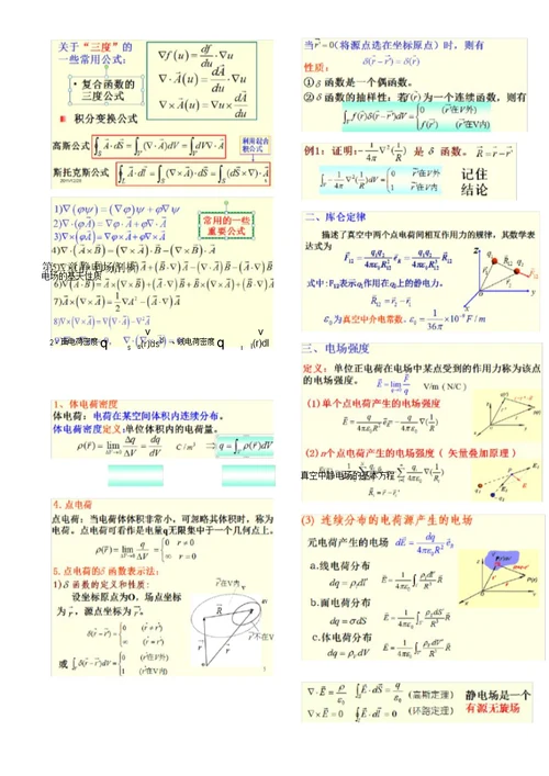 版电磁场理论复习计划总结计划