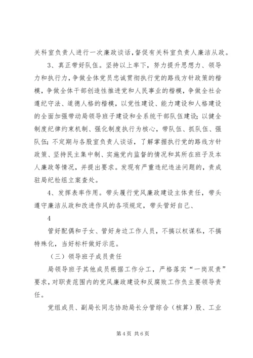 学校落实党风廉政建设党委主体责任和纪监责任清单 (4).docx